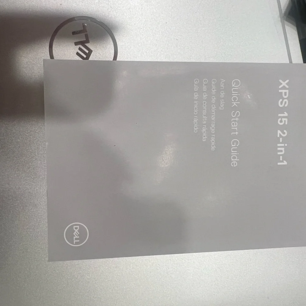 Dell Laptop XPS 15 2 in 1 touch screen